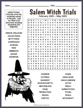 The salem and other occultism hunts answers key